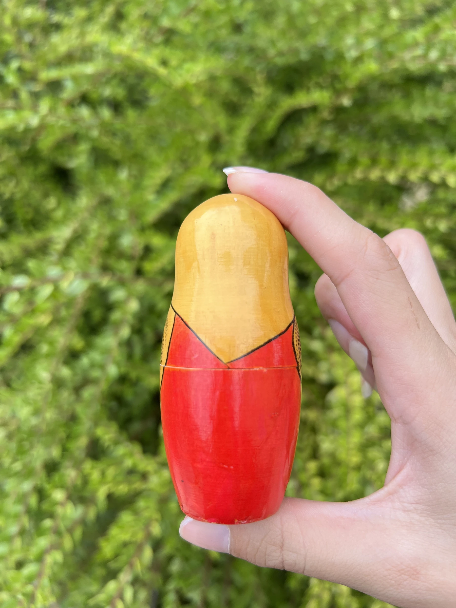 🪆 Boneca russa Matrioshka vintage feita na URSS de madeira 4 peças – photo 11